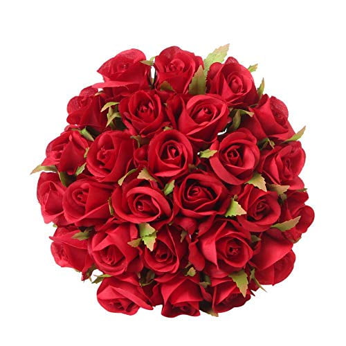 Ivory Easin Artificial Rose Bouquet Bridal Bouquet Silk Ivory Roses 26heads Wedding Bouquet for Room Home Hotel Party Event Decoration Ivory Ivory Easin Artificial Rose Bouquet Bridal Bouquet Silk Ivory Roses 26heads Wedding Bouquet for Room Home Hotel Party Event Decoration Ivory